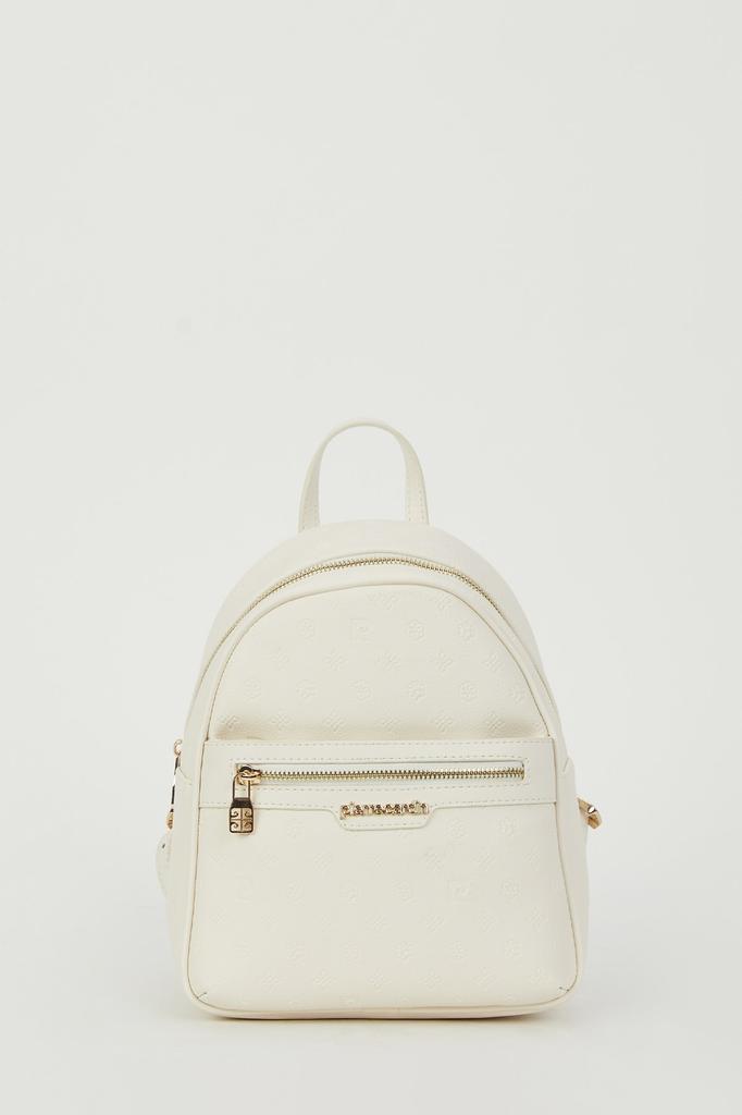 Original Pierre Cardin Coffee Monogram Luxury Backpack Coffee Monogram Women's Backpack