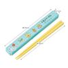 Skater Chopsticks and Chopstick Case Set, Disney Winnie the Pooh, Retro Cafe, 18cm, Antibacterial, F