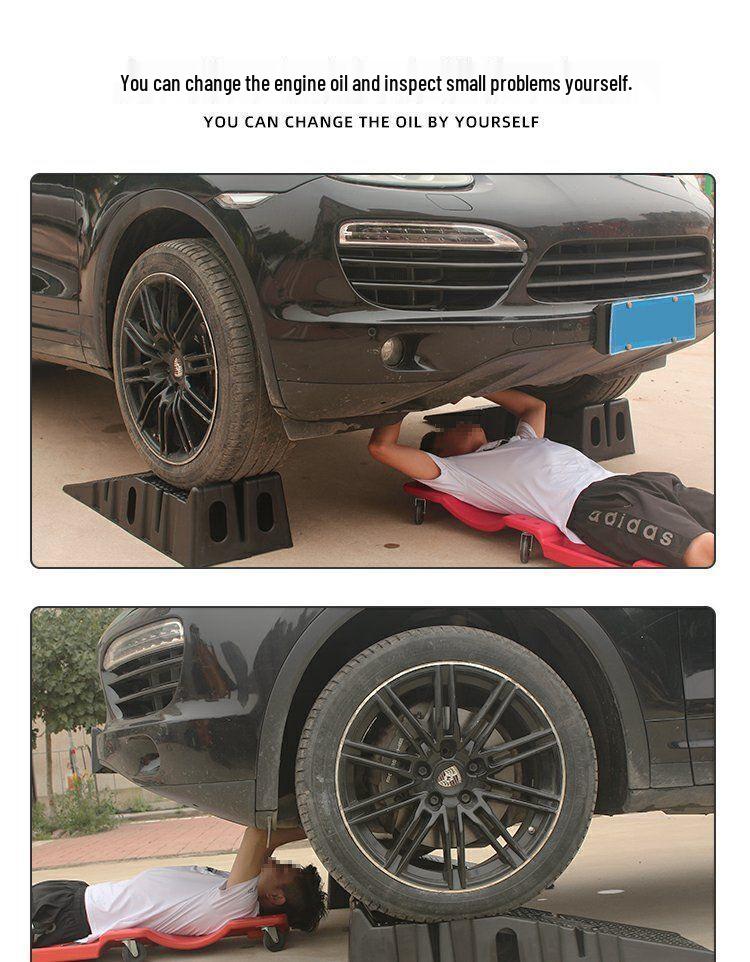 Servisní rampa pro auto pro výměnu oleje a opravy