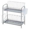 [Online Exclusive] Pearl Metal Dish Drying Basket, 2-Tier, Slim, Stainless Steel, AZ-7171