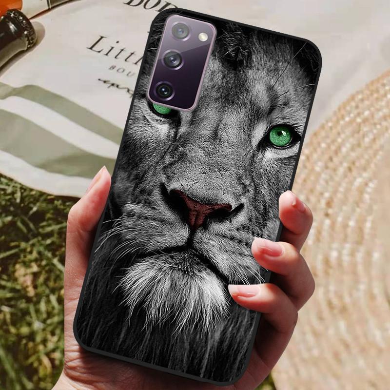 For Samsung Galaxy S20 FE S20FE Case Fashion Silicone Cover For Samsung S20 Fan Edition S20 Lite S 20 FE Phone Case Black Bumper