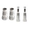 Stainless Steel Extension Fitting with Filter Screen M18x1.5 Oxygen Sensor Adapter