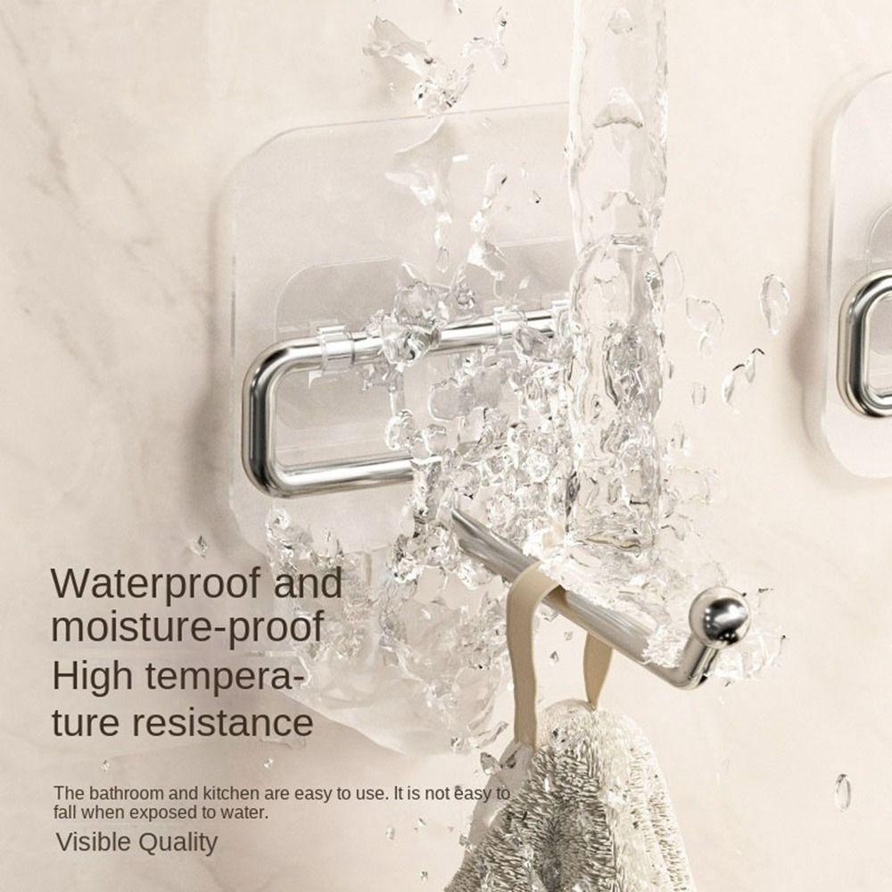 Nástěnný věšák Háček na oblečení Děrovací/Bez děrování Závěsný stojan Nový Nástěnný věšák Háček Domov