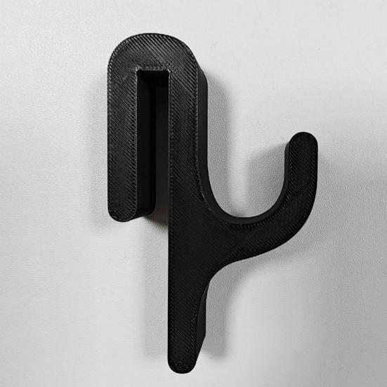 Bathroom Hook Wall Mount Rack Easy Installation Space-Saving Design Decorative Hook Stand Multi-Purpose Organizer for 8mm Glass