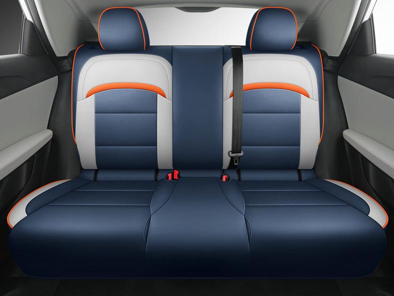 MG Mulan Special Car Seat Cushion: Universal Full Surround Leather Cover for Five Seats