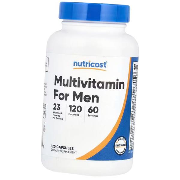 Multivitamins for Men, Multivitamin For Men, Nutricost 120caps (36647079)