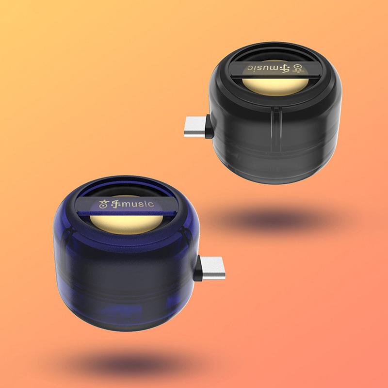 Portable Mini Speaker Universal Sound Box Type-C And 3.5Mm Jack Mobile Phone Amplifier External Wireless Speakers