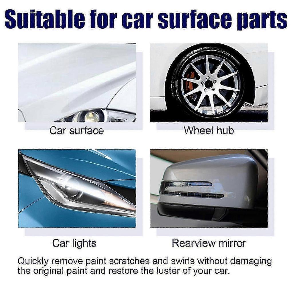 Car Scratch Remover, Body Paint Maintenance Refurbishment Decontamination Cleaning Brightening Care Lotion