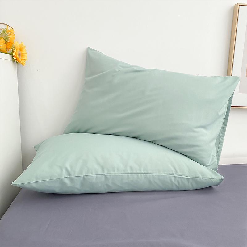 Japanese Style Solid Color Pillowcase - Single or Pair Pack, 48*74 cm