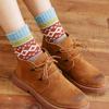 Women's Winter Wool Socks - Warm, Thick Retro Ethnic Style