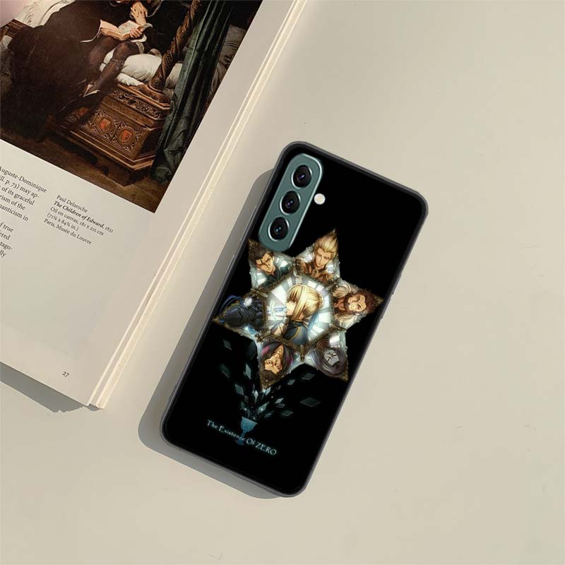Bilibili F-Fate Stay Night Phone Case For Samsung A04S A05S A15 A25 A35 A55 A14 A24 A34 A54 A71 A51 A41 A31 A21S A11 Galaxy Note