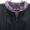OLD 90s reversible Jacket Black x purple system Women Used