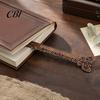 Metal Bookmark Ruler Butterfly Ginkgo Ruler, 2 in 1 Measuring Page Marker Ultra-thin for Students, Thin Book Mark with Scale, Creative School