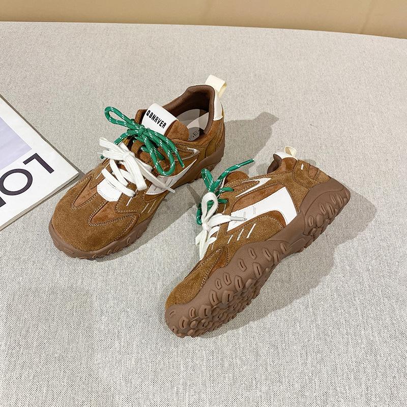 

Grape mother same size 41-43 contrasting color Dexun shoes women s sports shoes casual shoes velvet Forrest Gump shoes large size women s shoes 43