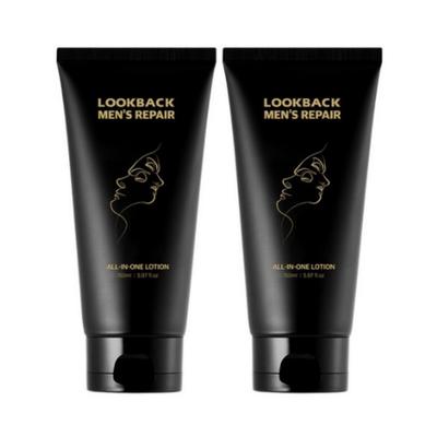 LOOKBACK Herren All-in-One Lotion — 150 ml (Packung mit 2 Stück)