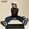 Salopette en jean tendance pour filles Taoding