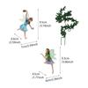 Fairies For Fairy Garden Resin Flower Fairy Ornaments Glowing In The Dark Collectible Miniature Landscape Scene Accessories For