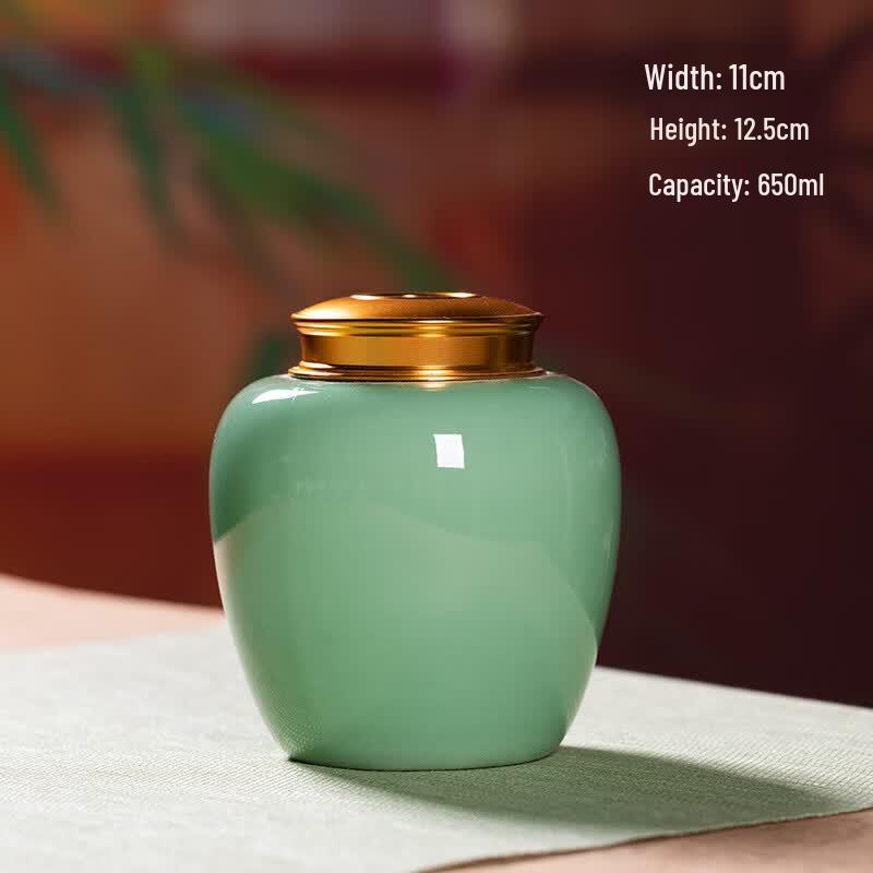 Handun Ceramic Tea Storage Jar