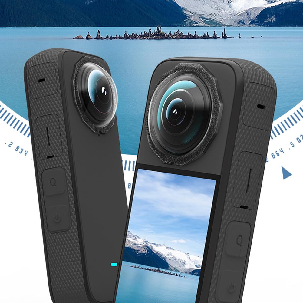 Sticky Lens Guards Dual-Lens Protector Anti-Scratch Lens Protector Action Camera Accessories for Insta360 X3