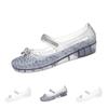Sandali Gelatina da Donna Calzature Piatte Slip-On Traspiranti Leggeri Suola Flessibile Calzature Casual Estive