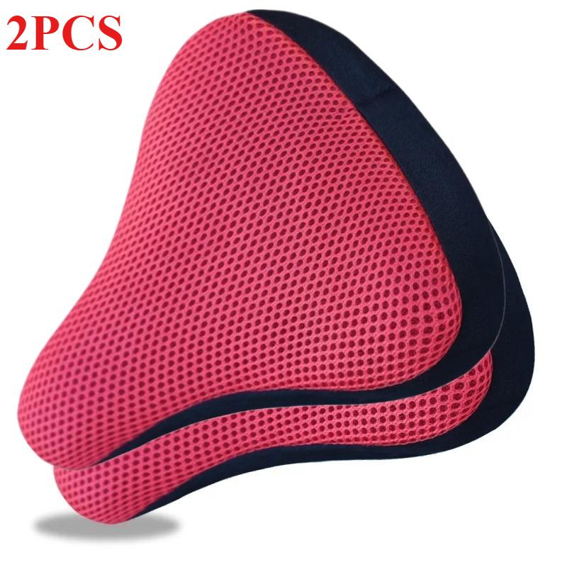 3D Bicycle Saddle Cover Soft Bike Seat Covers Cycling Silicone Seat Cushion Cycling Breathable Saddle Comfortable Bicycle Saddle