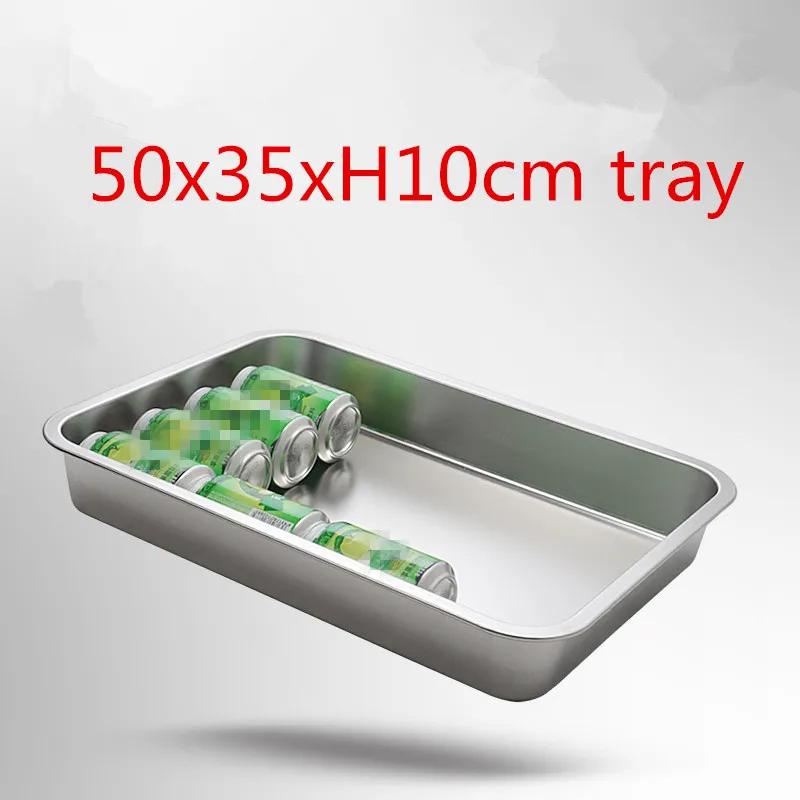 Square 304 Stainless Steel Circular Hole Rectangle Vegetable Fruit Washing Kitchen Utensil Colander Kitchen Sink Wash Basket