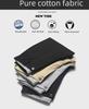 2022 Summer Men's Black Slim-Fit Nine-Point Casual Pants - Youth Solid Color Korean Style