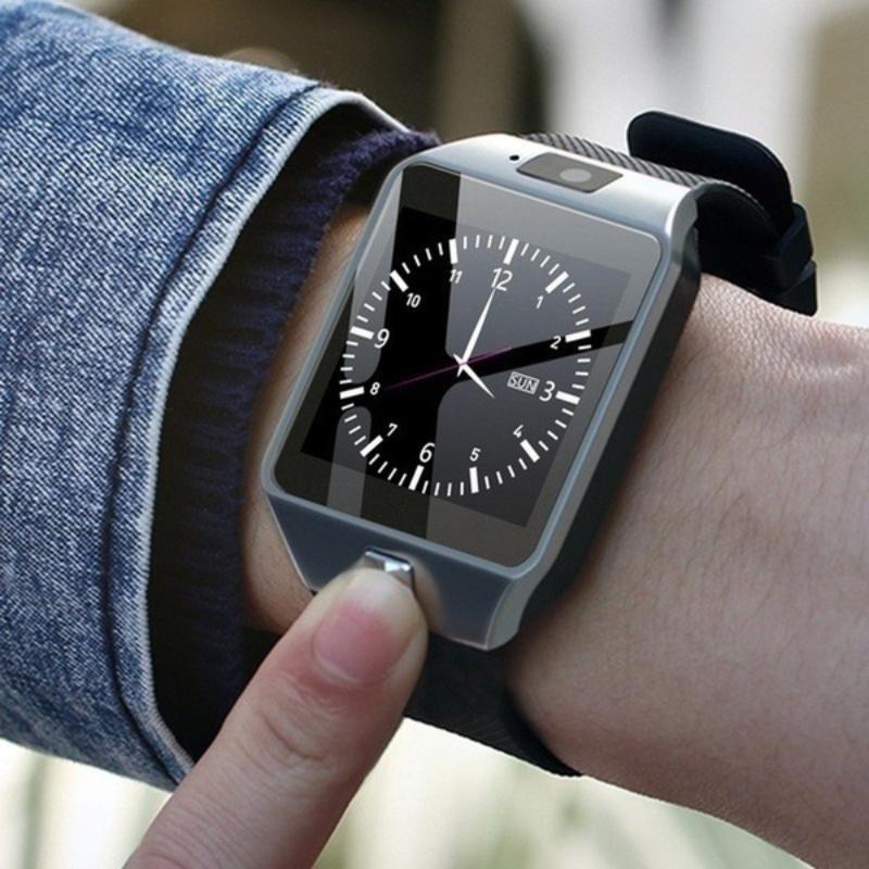 2025 New Digital Touch Screen Smart Watch Bracelet Camera Bluetooth WristWatch SIM Card Smartwatch Ios Android Phones Support