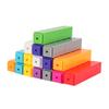 100-Piece Interlocking Square Math Blocks Set - Educational Toy for Kindergarten
