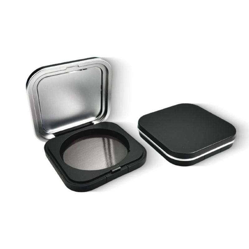 Empty Powder Box Blusher Case Replacement Portable Container With Magnetic With Mirror Eye Shadow Case Cosmetic Makeup Case