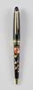 Higashide Lacquerware Ballpoint Pen Pair 1305 High-Quality Maki-e (Fuji & Crane)