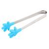 Kleine Palm Edelstahl Silikon Zucker Tong Lebensmittel Clip Clamp Home Küche Werkzeug