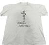 Modernes Baseball Weißes Baumwoll-T-Shirt Alle Größen S-5XL Go127 Unisex T-Shirt