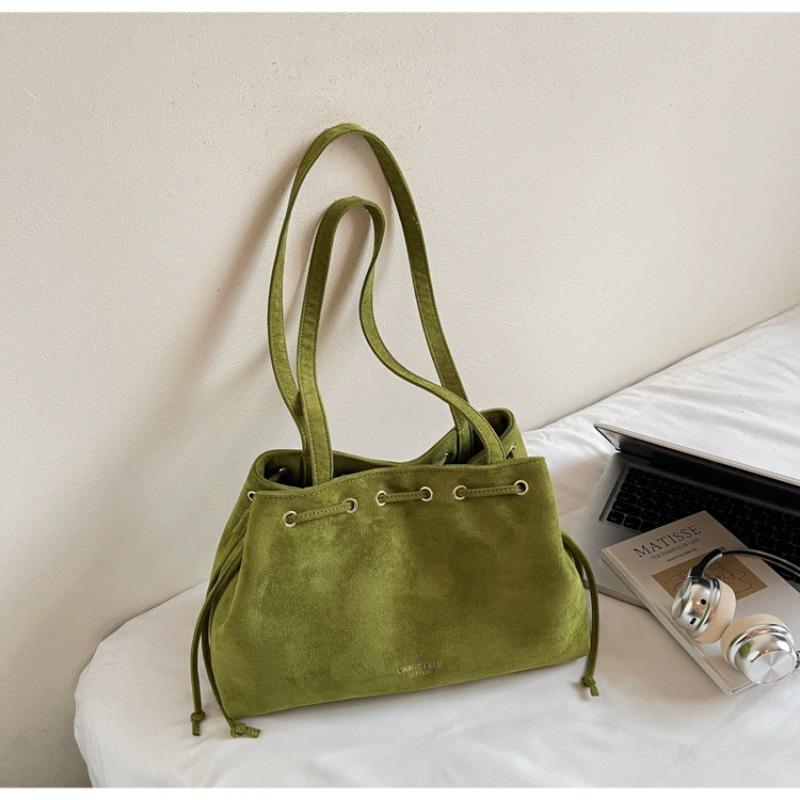 Textured small bag women's autumn new shoulder underarm bag tote bag design sense commuter tote bag