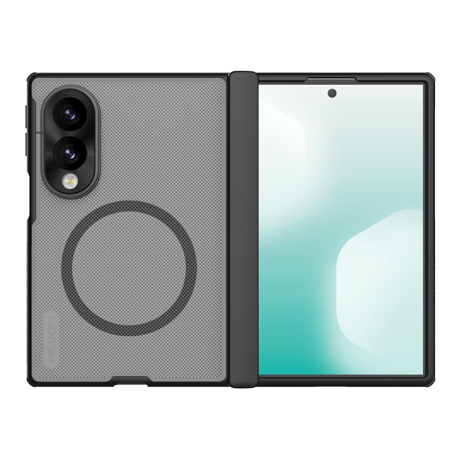 NILLKIN Magnetische Hülle für Samsung Galaxy Z Fold 8 Fold8 Ohne S Pen Schacht Rebound Scharnierschutz CA4019 Z Fold 8