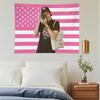 1Pc Conrad Fisher Flag Christopher Briney Merch Dorm Room Essentials Pink American Flag Celebrity Hanging Wall Tapestry Art