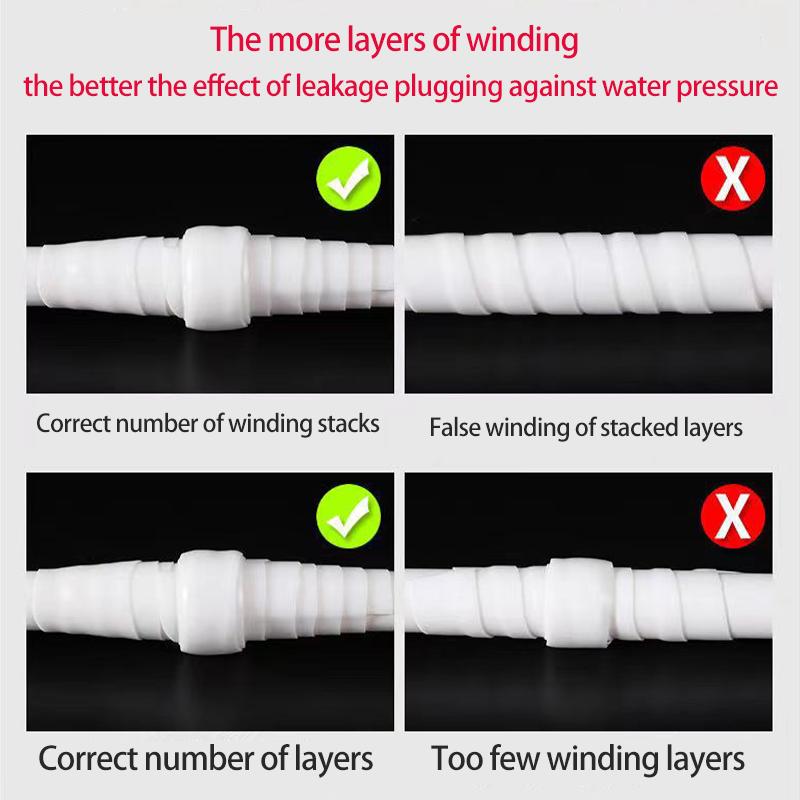 Black Self-Fusing Silicone Tape Cinta Impermeable Sellante Leak-stopping Water-stopping Repair Waterproof Sealing TapePinstriping Tape 3