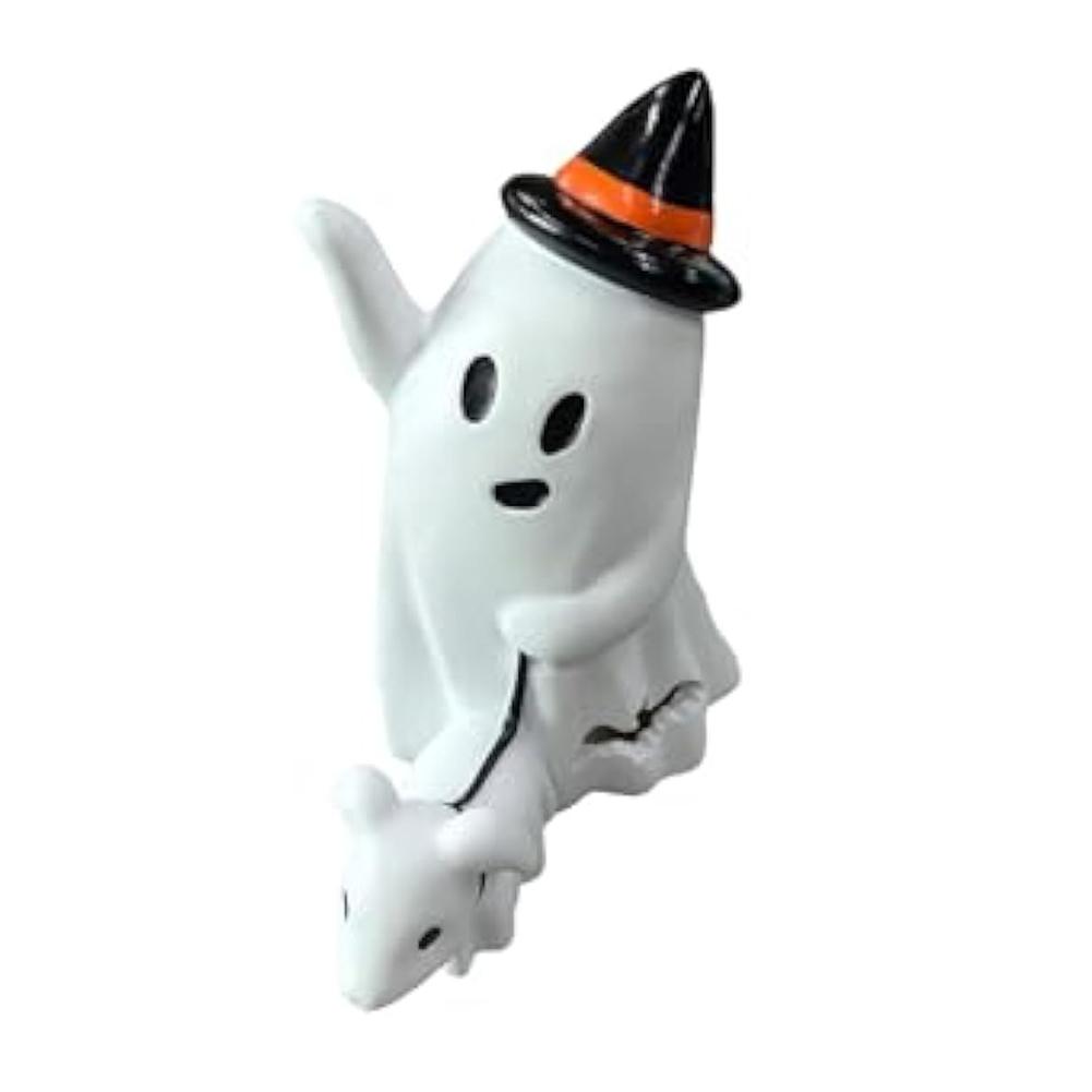 Halloween Ghost Figurine Cute Ghost Figurine Small Ghost Decor for Halloween Decorations Home Decor
