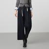 FivePlus Women's Straight-Leg Pants with Silk Scarf Belt