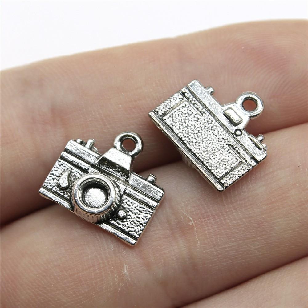 10pcs Travel Charms Journey Charms Jewelry Making Aircraft Camera Passport Trunk Charms For Bracelet Making