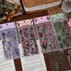 Retro Plant & Flower Stickers Pack: PET Waterproof Decals for Children's Journals & DIY Decor.