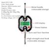 Digital Crane Scale 150kg 200g 300kg 500kg Heavy Duty Stainless Steel Hook Scale Hanging LCD Loop Electronic Weight Balance