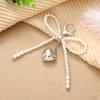 Pendant Keychain Bowknot Shape Wallet Car Key Chain Rearview Mirror Backpack Keyring Decoration Decorative Accessory