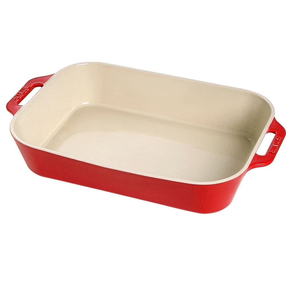 

Staub Прямоугольное блюдо 34 40511-148 Вишня/62-6351-23