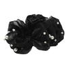 Damen Elegant Groß Chiffon Seide Haarspangen Perle Netz Blase Haarspangen für Dickes Dünnes Haar
