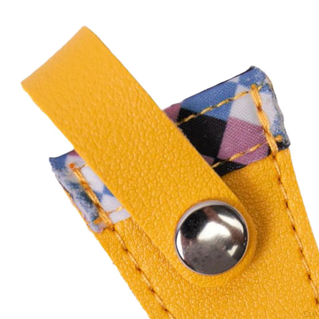 Bastelschere Etui Stickschere Aufbewahrung PU Leder Kompakt zum Basteln