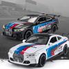 1:32 BMW M4 Coupe Alloy Car Model Light & Sound Effect Diecast Car Toys for Boys Birthday Gift Kids Toys Car Collection Gift