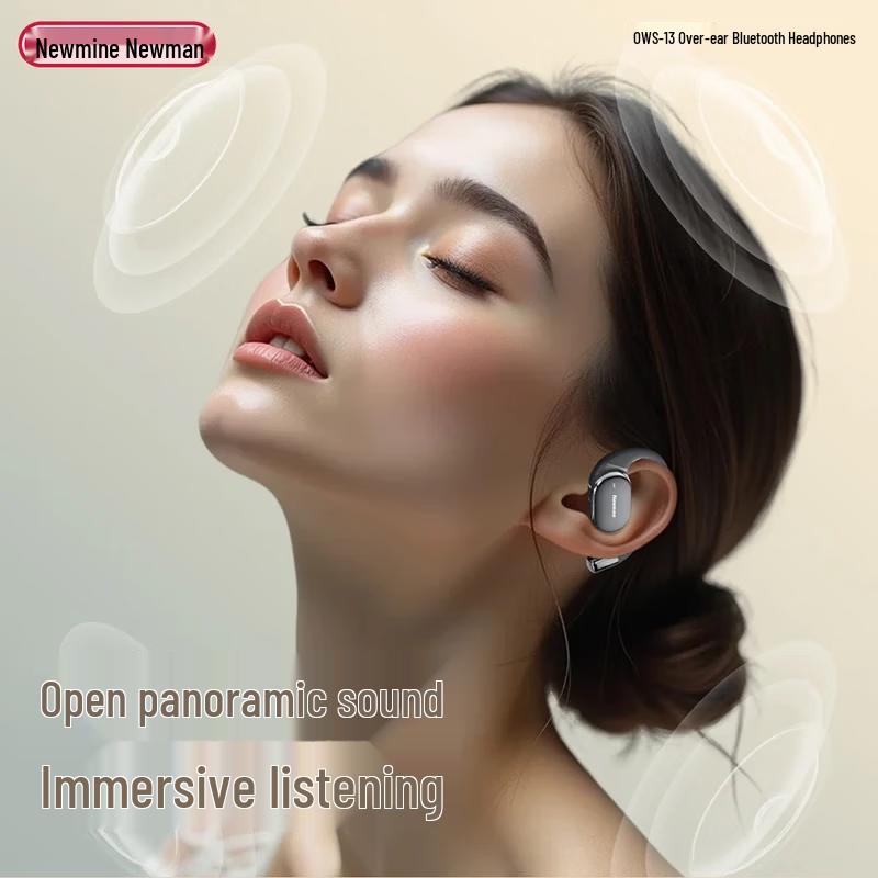 Newman OWS-13 Bone Conduction Open-Ear Bluetooth Headset