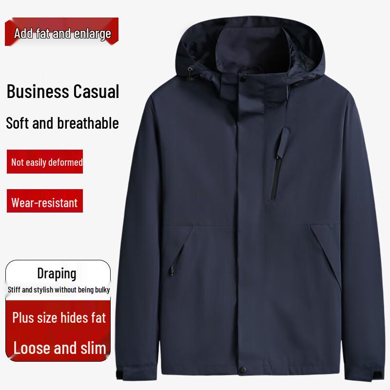 

DIBINZE Men s Plus Size Casual Spring Autumn Jacket 8XL