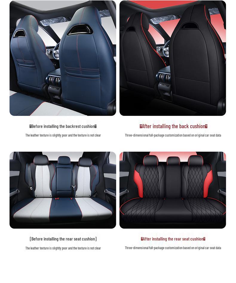 BYD Yuan Plus All-Season Breathable Seat Cover - Full Coverage Car Cushion